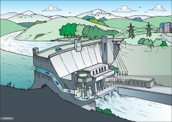 The Hydroelectric Dam as a Metaphor for Social Credit